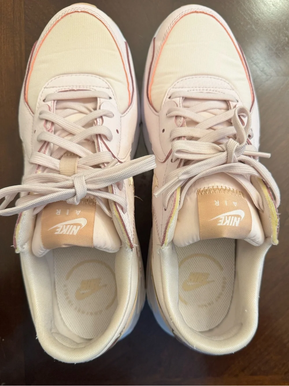 Nike Unisex Women’s size 11 Air Max Excee in Blush Pink and Beige